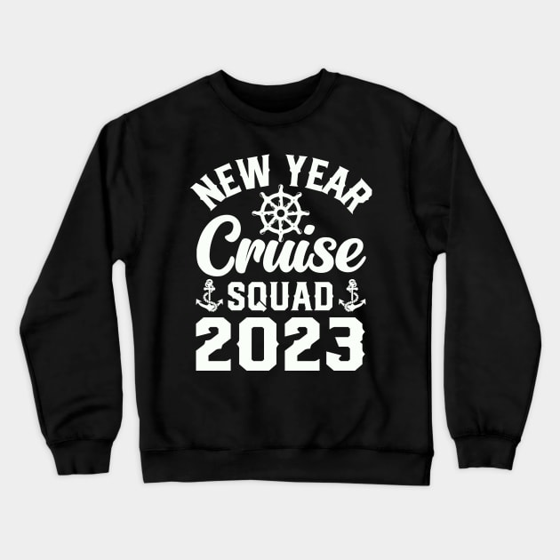 Cruise Squad New Year Crewneck Sweatshirt by GrafDot